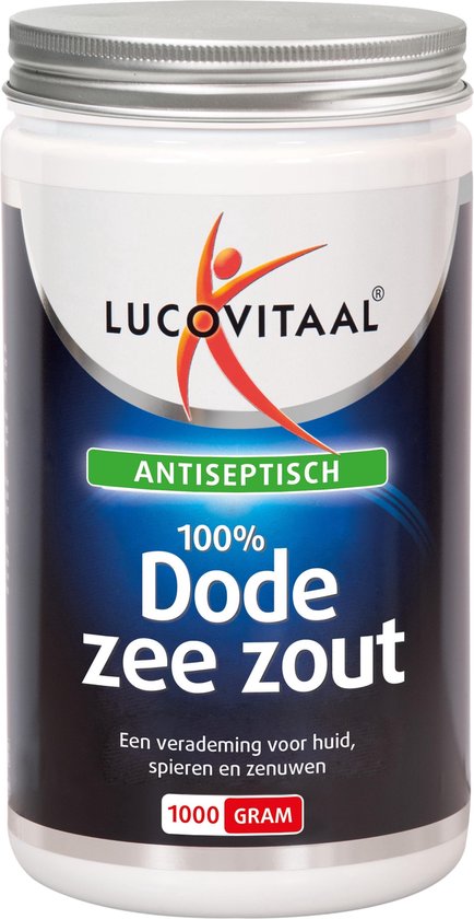 Lucovitaal - Dode Zeezout - 1000 ml - Badzout | bol.com