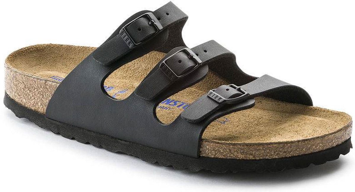 Birkenstock Florida slippers Zwart