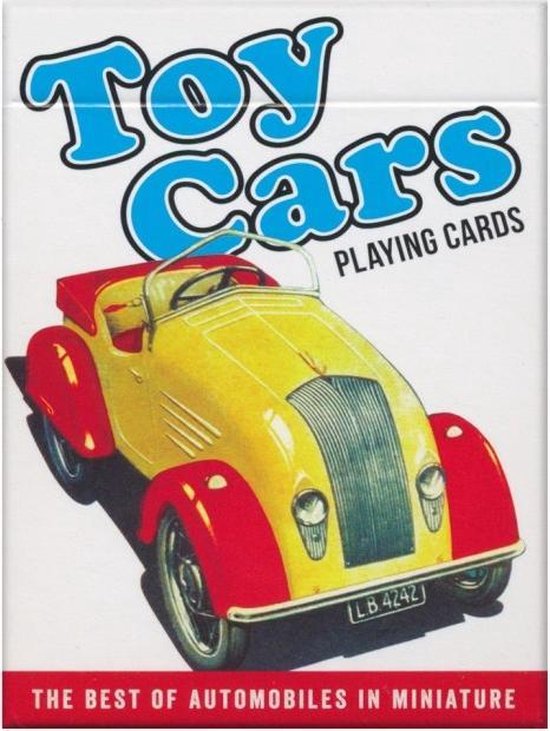 Afbeelding van het spel Piatnik Toy Cars Speelkaarten - Single Deck