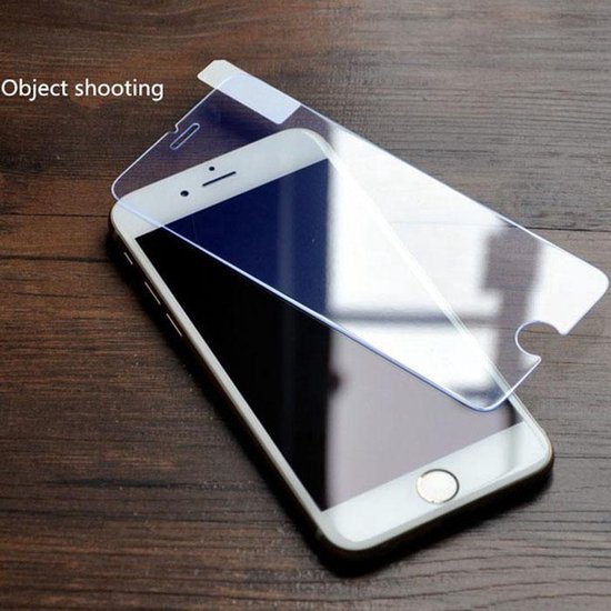 Ga trouwen karton vervangen Apple iPhone 7, Anti barst screenprotector ( tempered glass ), 100%  Doorzichtig | bol.com