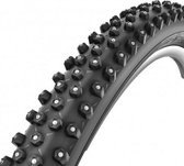 SCHWALBE Ice Spiker Pro Fietsband EVO 27.5 x 2.25 winter LiteSkin vouwbaar zwart Bandenmaat 57-584 | 27.5 x 2.25