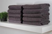 Hotel Handdoek - Antraciet - Set van 6 stuks - 70x140 cm - Heerlijk zachte handdoeken