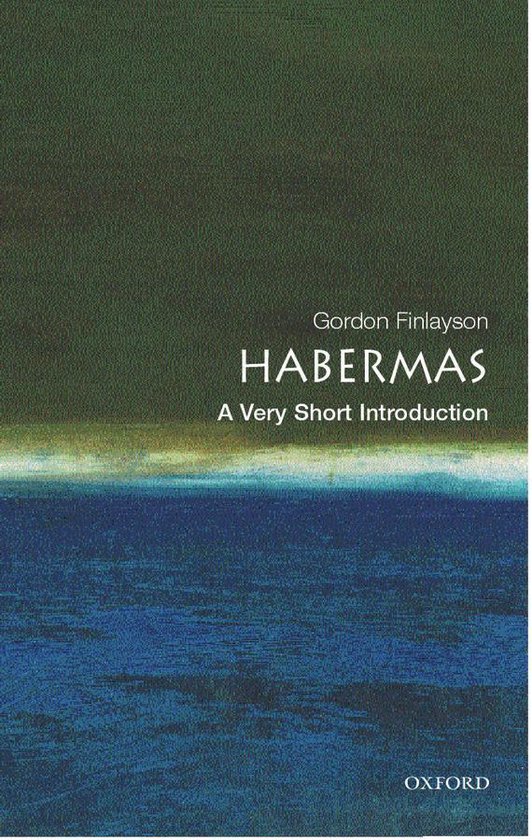 Very Short Introductions - Habermas - cover