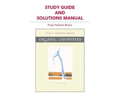 Omslag van Study Guide And Solutions Manual For Organic Chemistry