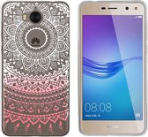 MP Case® TPU case Mandala print voor Huawei Y6 / Y5 2017 back cover