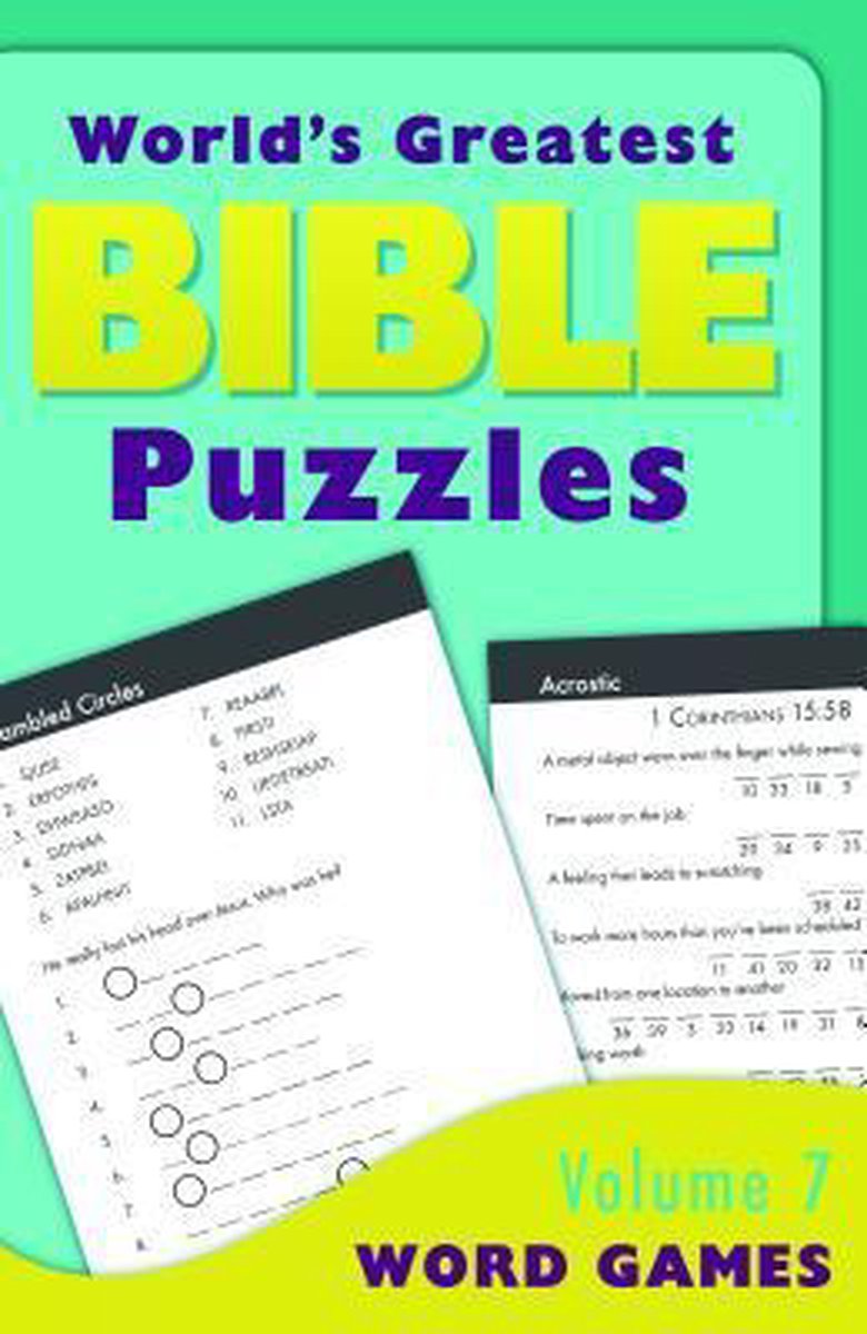 World's Greatest Bible Puzzles