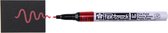 Pen-Touch decomarker decoratiestift rood met fijne punt (1,0 mm)