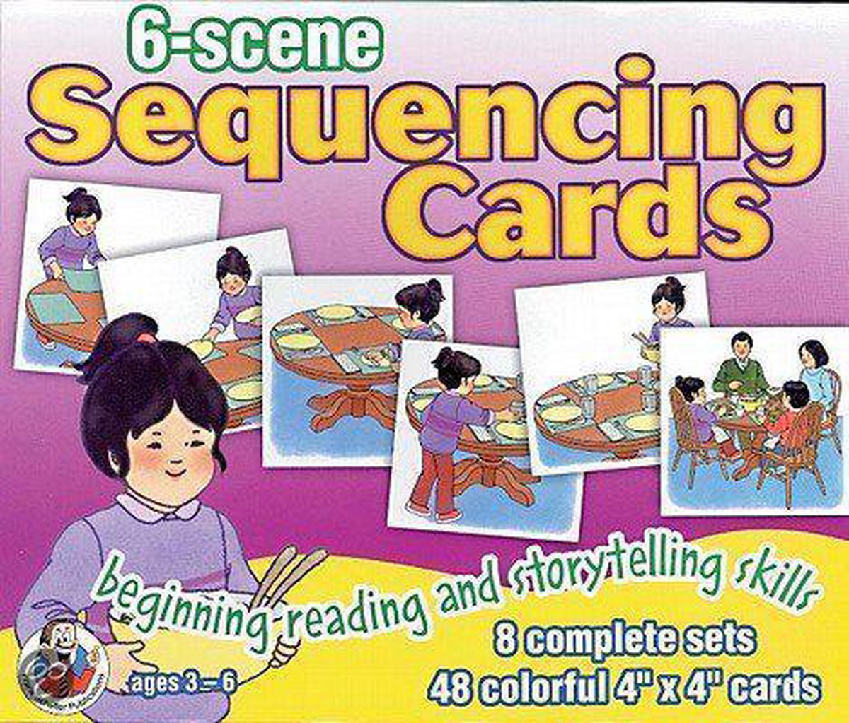 Bol 6 scene Sequencing Cards Frank Schaffer 9780768215793 Boeken