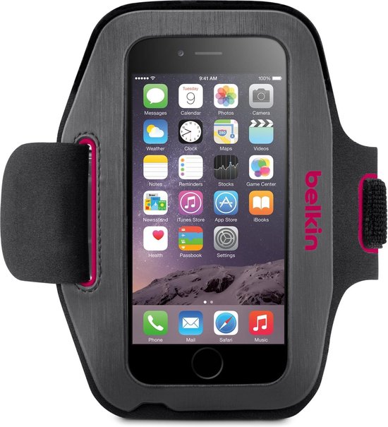 Belkin Sport-Fit Sportarmband voor Apple iPhone 6/6s - Roze