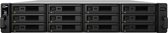 12-bay Expansion Unit for increasing capacity of the RackStation (designed for RS18016xs+)
