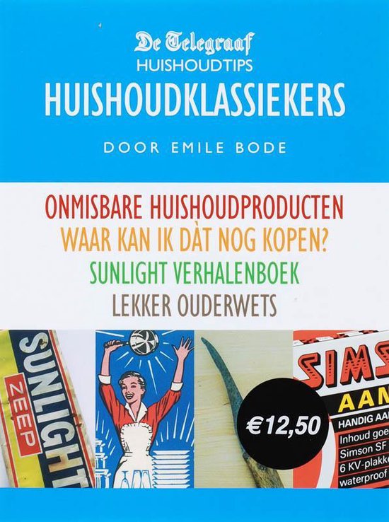 Cover van het boek 'De Telegraaf huishoudklassiekers' van Emile Bode