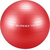 Trendy Sport - Professional Gymnatiekbal - Ballon de fitness - Bureba - Ø 75 cm - Rouge - 500 kg chargeable - Testé Tuv / GS