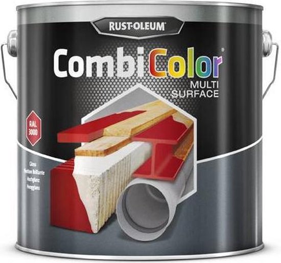 CombiColor Multi-Surface Mat - 075 liter Mat Wit | bol