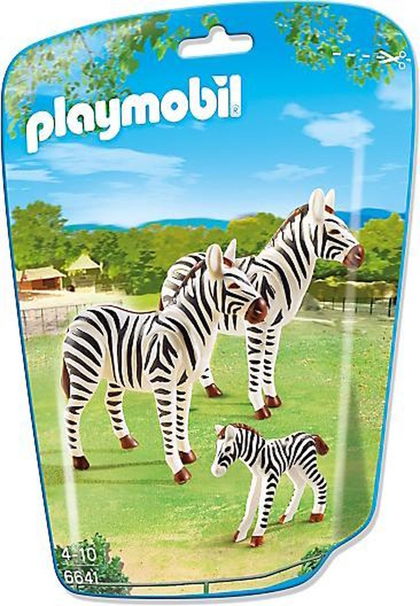 PLAYMOBIL Zebrafamilie - 6641 | bol.com