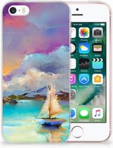 iPhone SE | 5S Uniek TPU Hoesje Boat
