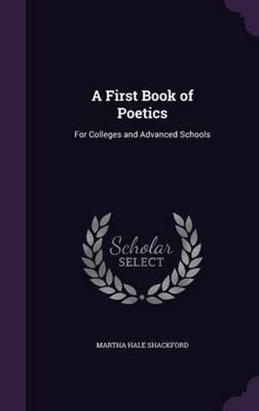 A First Book of Poetics - cover