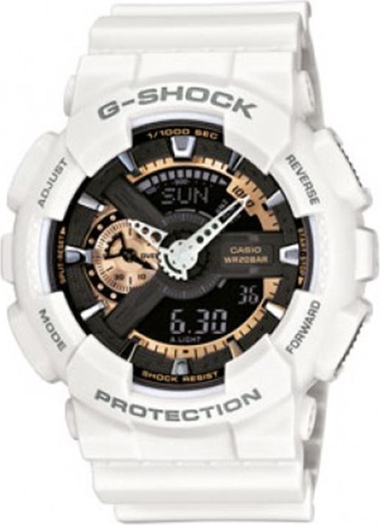 Casio G-Shock GA-110RG-7A - Horloge - Kunststof - Wit - 55 mm | bol.com