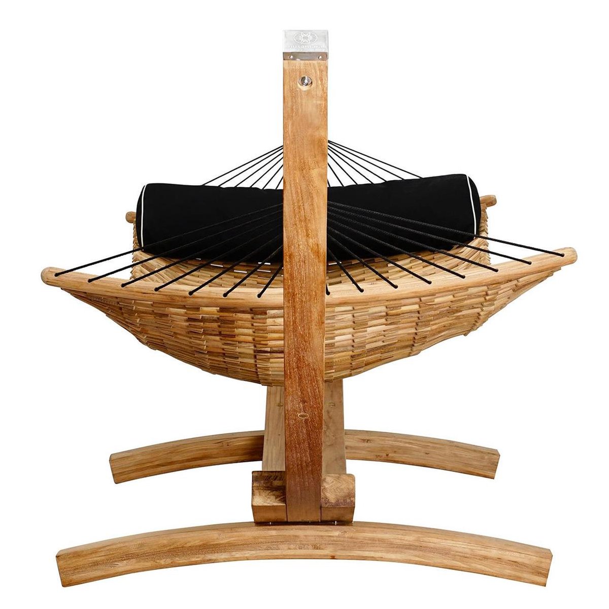 Luxe Teak houten hangmat standaard | bol.com