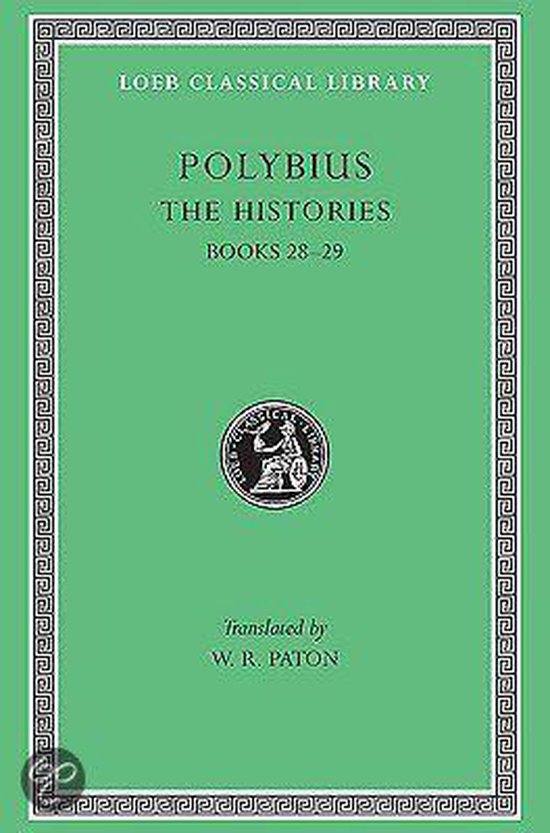 The Histories - Books 28 - 39 L161 V 6 (Trans. Paton)(Greek) - cover