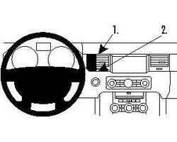Brodit center mount v. Landrover Sport 10-