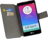 LG Spirit Wallet Bookcase hoesje Zwart