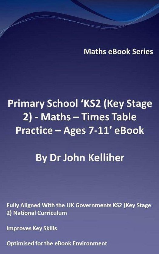 Primary School ‘KS2 (Key Stage 2) - Maths – Times Table  ... - cover