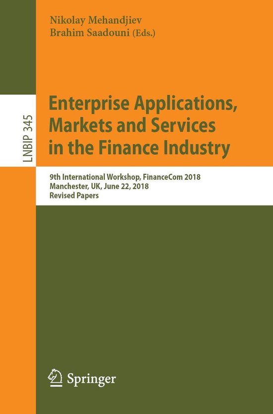 Springer Nature Proceedings Computer Science - Enterprise Ap ... - cover