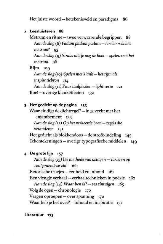 De schrijfbibliotheek - Dichten doe je zo