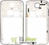 Silver Middle Frame Plate Bezel Housing Chassis Back voor Samsung Galaxy S4 i9500