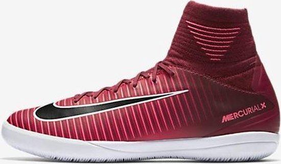 Nike Zaalvoetbalschoenen met sok Mercurial X - rood - maat 36 | bol.com