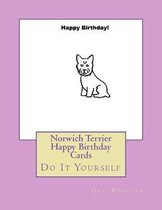 Norwich Terrier Happy Birthday Cards