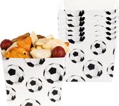 Boland - Tafeldecoratie > bakjes - Voetbal Snackbakjes/Tafelbakjes 40cl 6 stuks