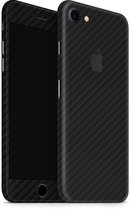 iPhone 7 Skin Carbon Zwart- 3M Wrap