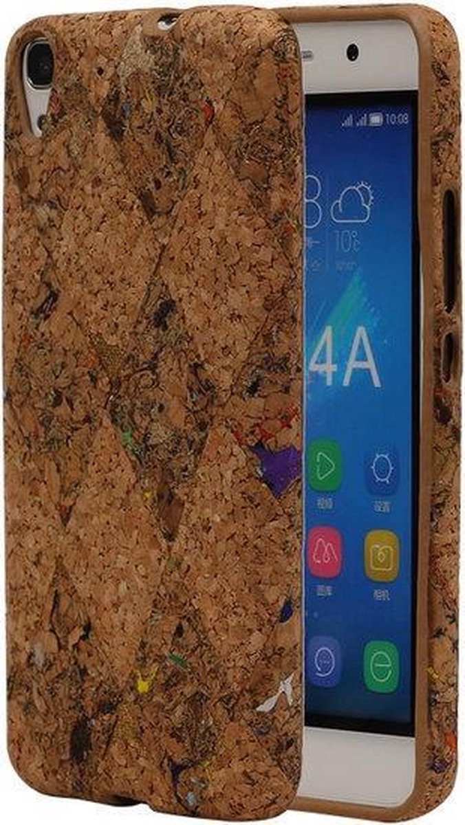 Kurk Design TPU Cover Case voor Huawei Honor Y6 Hoesje Model F
