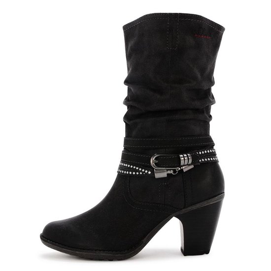 | s.Oliver Zwarte Cowboy Bikerlaarzen 25337 | s.Oliver Zwarte Cowboy Bikerlaarzen 25337