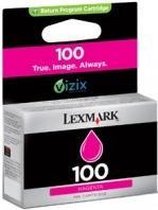 Lexmark 100 Magenta Return Program Ink Cartridge magenta inktcartridge