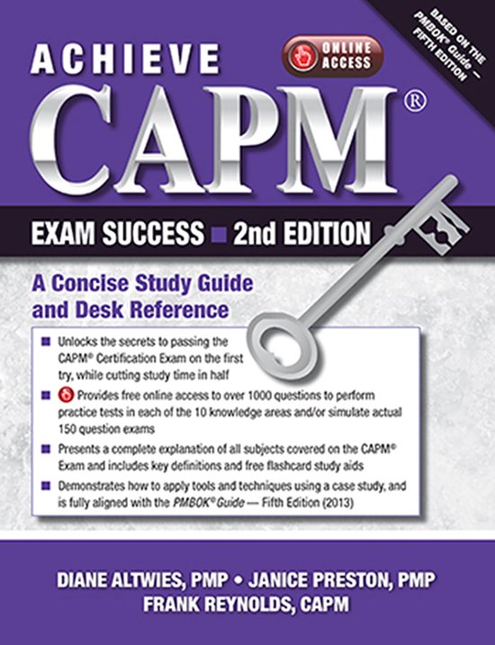 Achieve CAPM Exam Success, 2nd Edition - cover