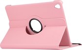 Case2go - Tablet hoes geschikt voor Huawei Mediapad M6 10.8 - Draaibare Book Case - Roze