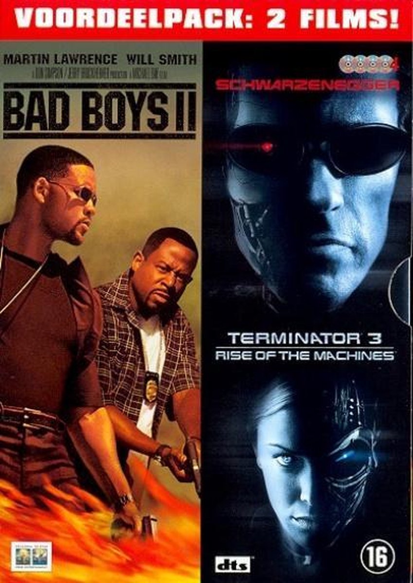 Bad Boys 2/Terminator 3 (4DVD)