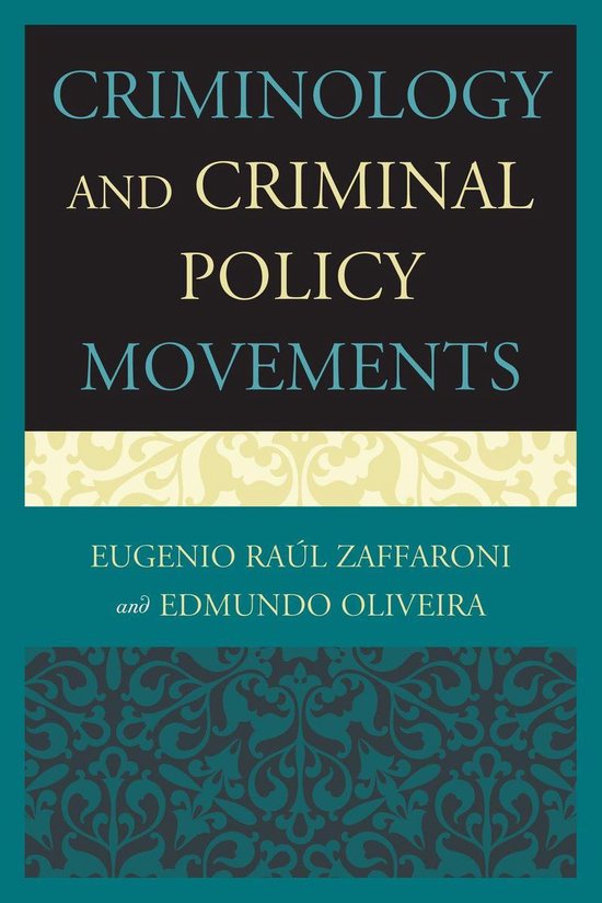 Criminology and Criminal Policy Movements - cover