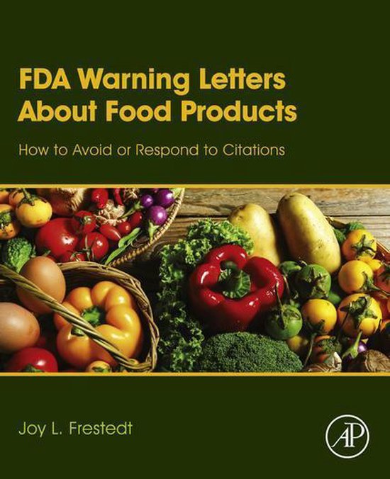 FDA Warning Letters About Food Products - cover
