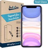 iPhone 11 screenprotector - Gehard glas - Transparant - Just in Case