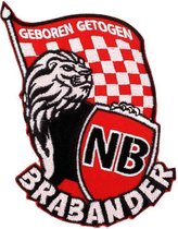 Applicatie Brabander geboren en getogen NB leeuw vlag