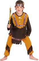 LUCIDA - Indianen kostuumvoor jongens - M 122/128 (7-9 jaar)