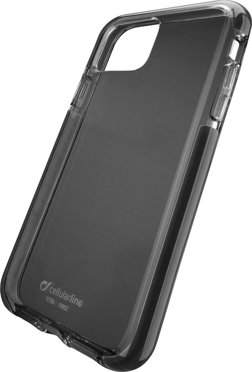 Cellularline - iPhone 11 Pro Max, hoesje tetraforce shock-twist, zwart