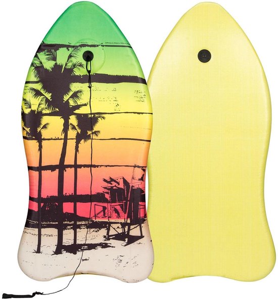 Waimea Bodyboard - Ergo Shape II - Rood/Oranje/Zwart