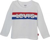 Levi's Meisjes t-shirts & polos Levi's 10Tee-shirt, Debardeur,Top wit 62