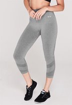 USA PRO - Sportbroek - Capri - Naadloos - Maat XS - Vrouwen - Donker grijs