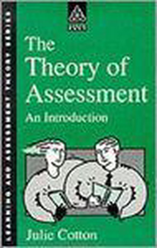 Theory Of Assessment - cover