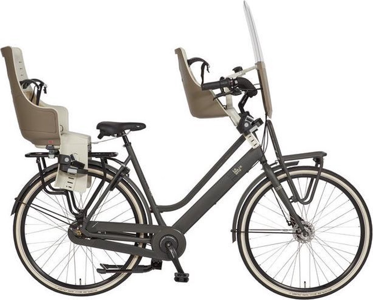 BSP La Dolce Vita Moederfiets Nexus 7 51 cm Carbon Grijs Mat | bol.com